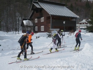 Az Open Race Retezat sífutó verseny rajtja